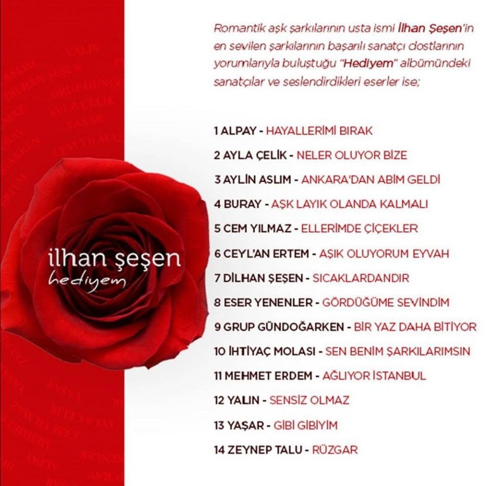 İLHAN ŞEŞEN - HEDİYEM (ÇEŞİTLİ SANATÇILAR)