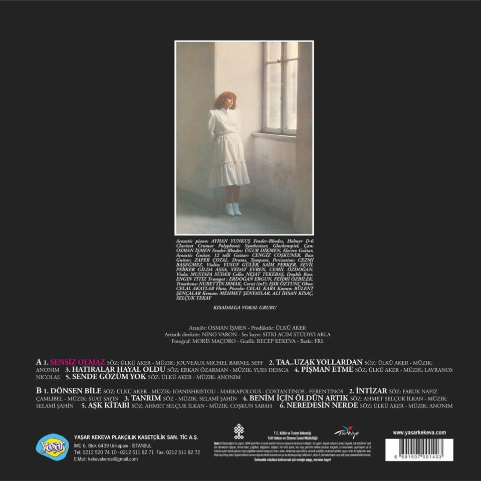 NİLÜFER - SENSİZ OLMAZ (LP)