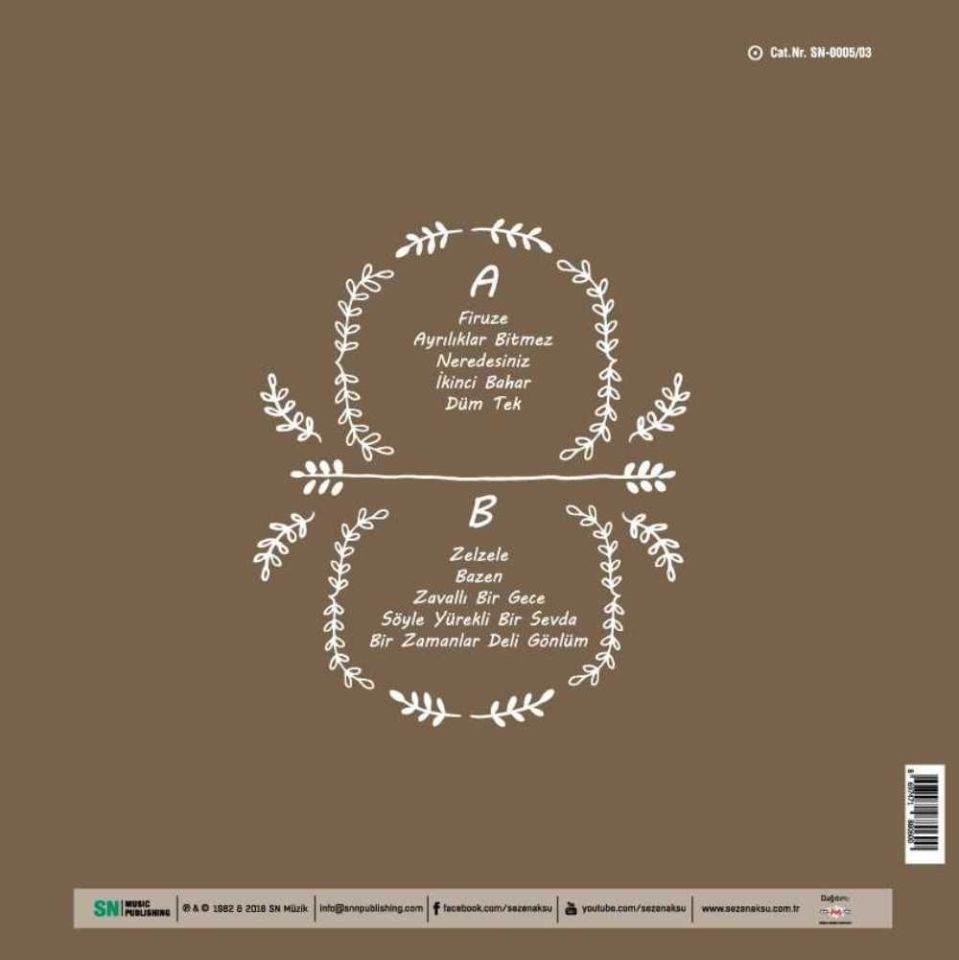 SEZEN AKSU - FİRUZE (LP)