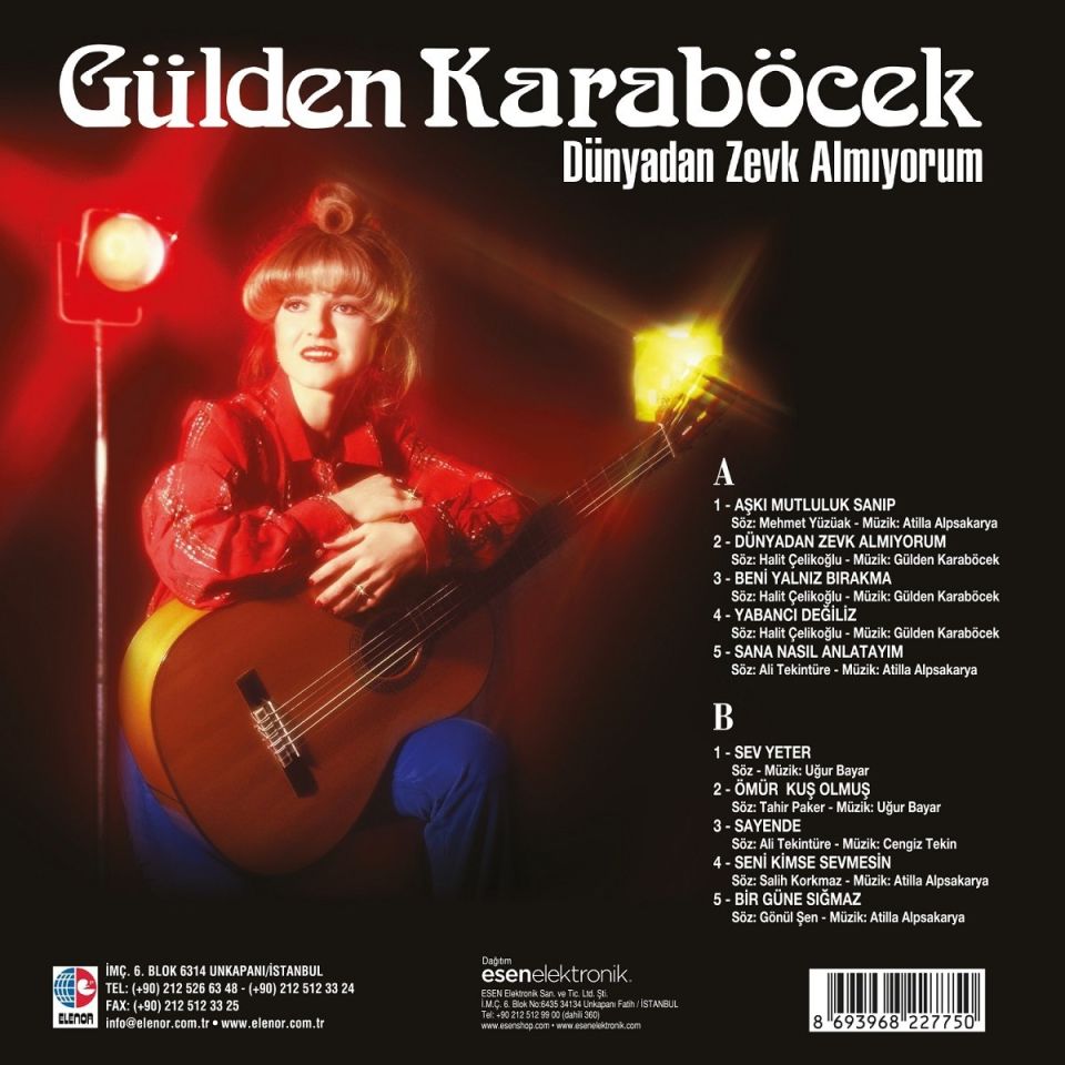 GÜLDEN KARABÖCEK - DÜNYADAN ZEVK ALMIYORUM (LP)