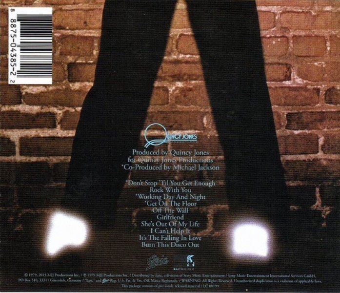 MICHAEL JACKSON - OFF THE WALL