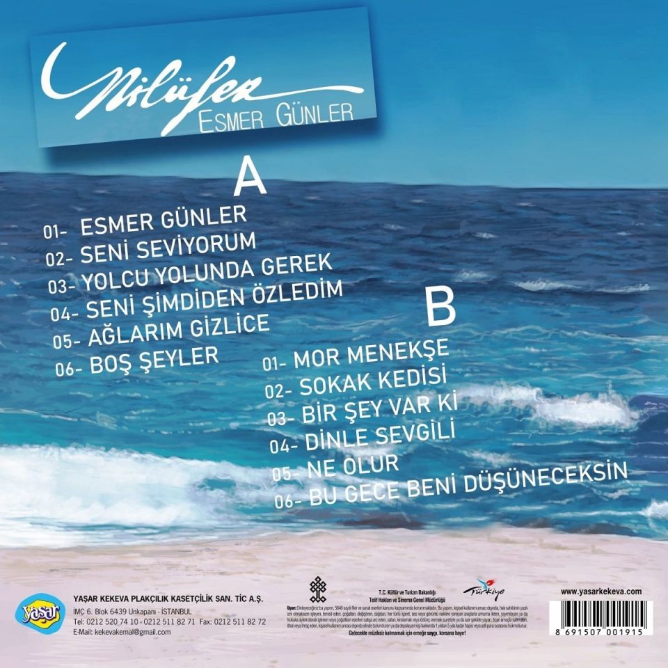 NİLÜFER - ESMER GUNLER (LP)