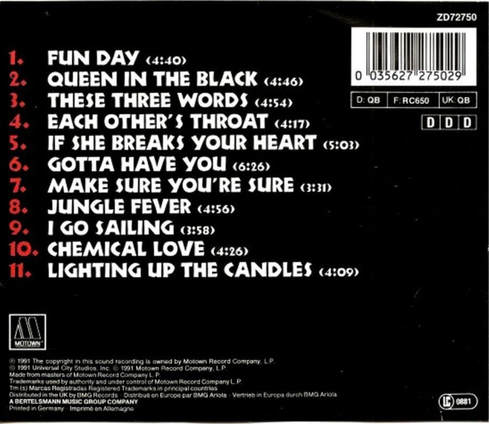 STEVIE WONDER - JUNGLE FEVER (CD)