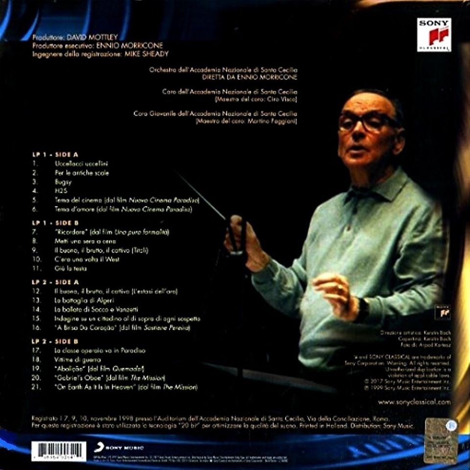 ENNIO MORRICONE - CINEMA CONCERTO (1999) (2 LP)