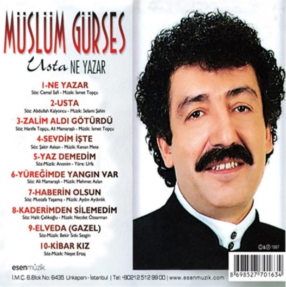 MÜSLÜM GÜRSES - USTA NE YAZAR (CD)