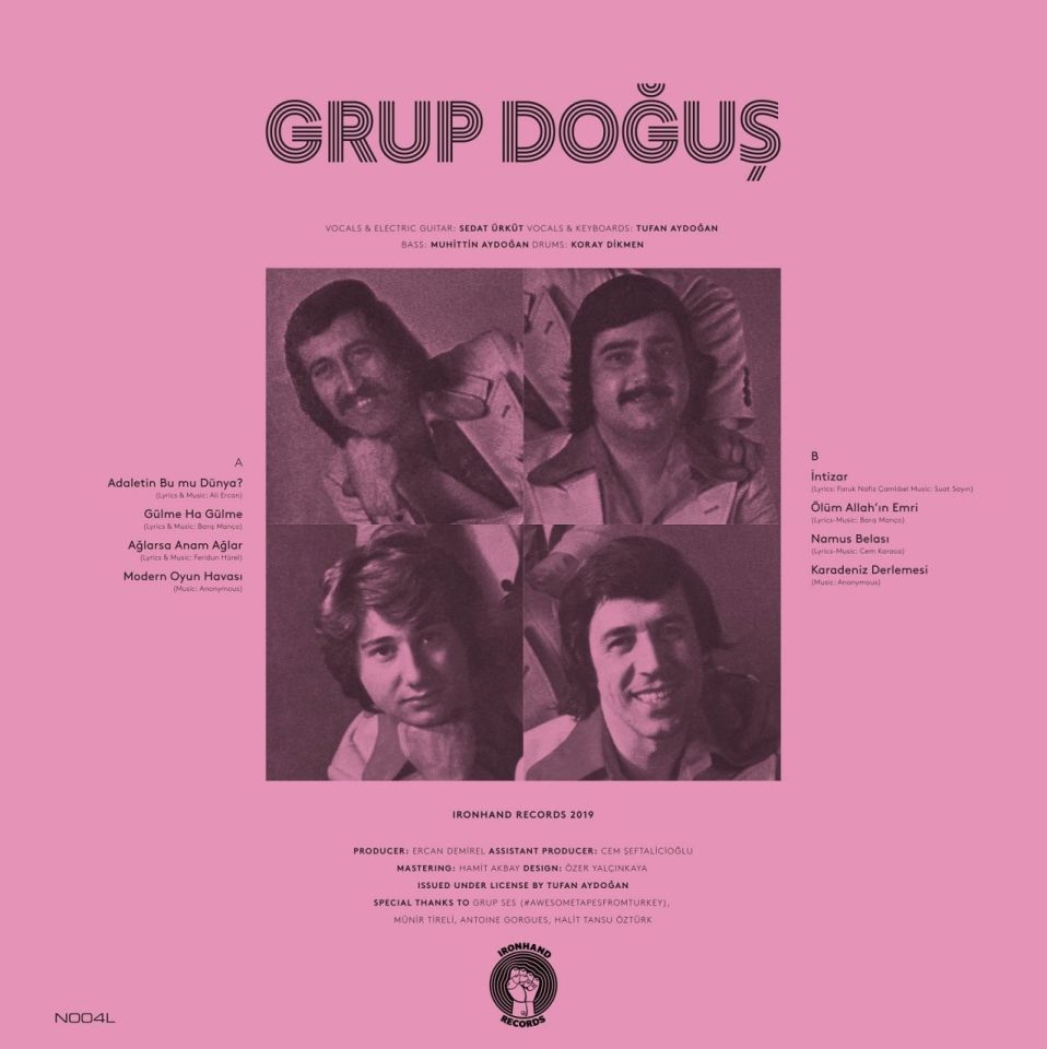 GRUP DOĞUŞ - GRUP DOĞUŞ (LP)