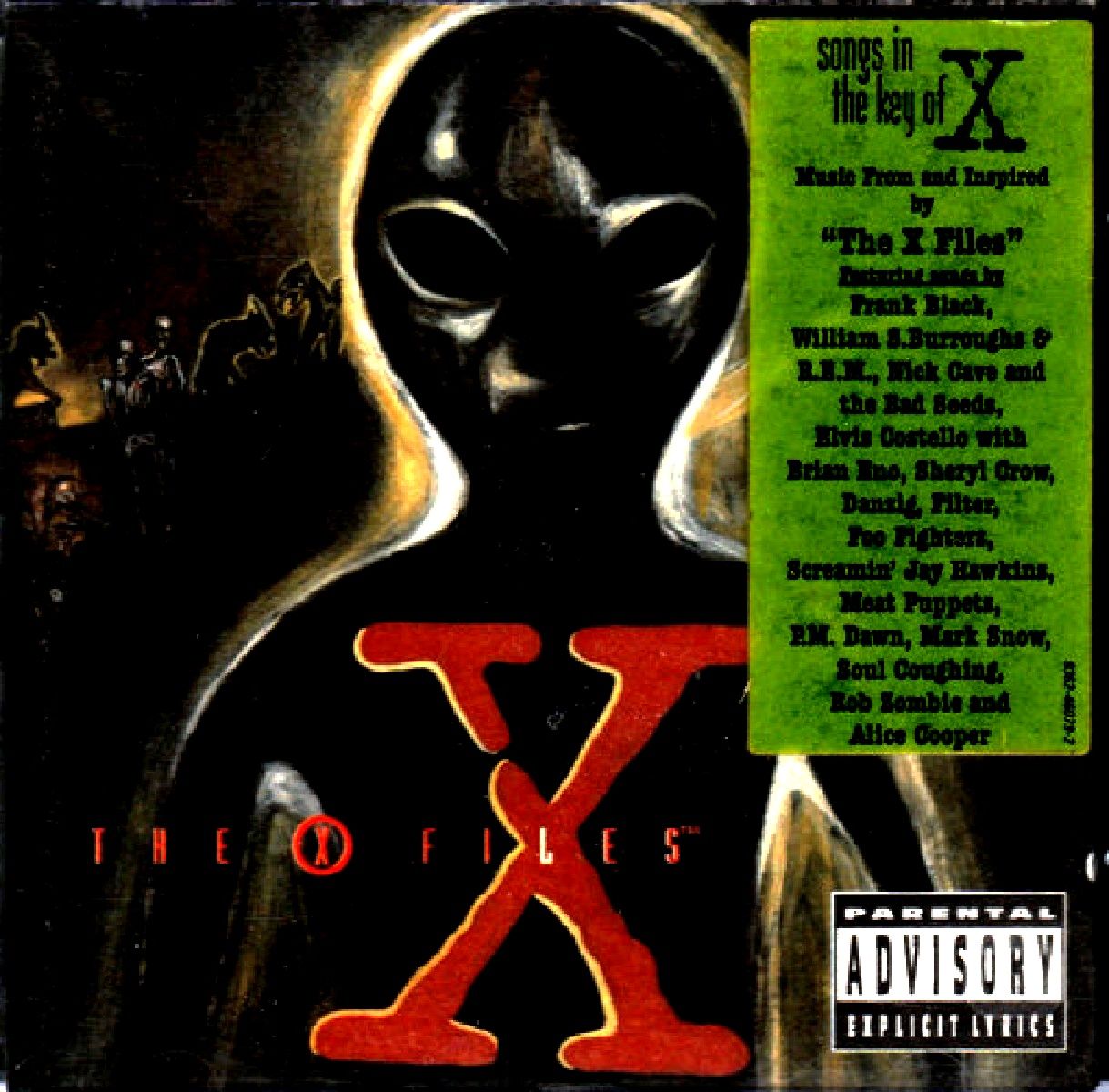 THE X FILES SONGS IN THE KEY OF X - SOUNDTRACK (CD) (1996)