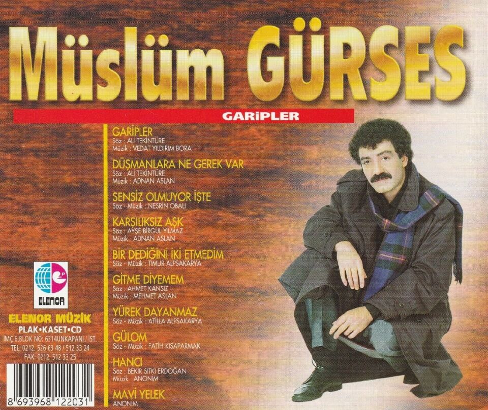 MÜSLÜM GÜRSES - GARİPLER (CD)