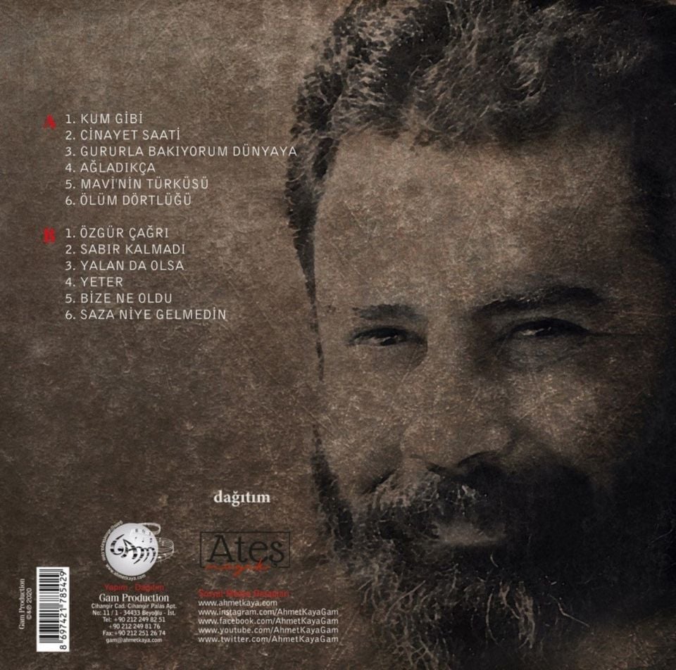 AHMET KAYA - ŞARKILARIM DAĞLARA (LP)