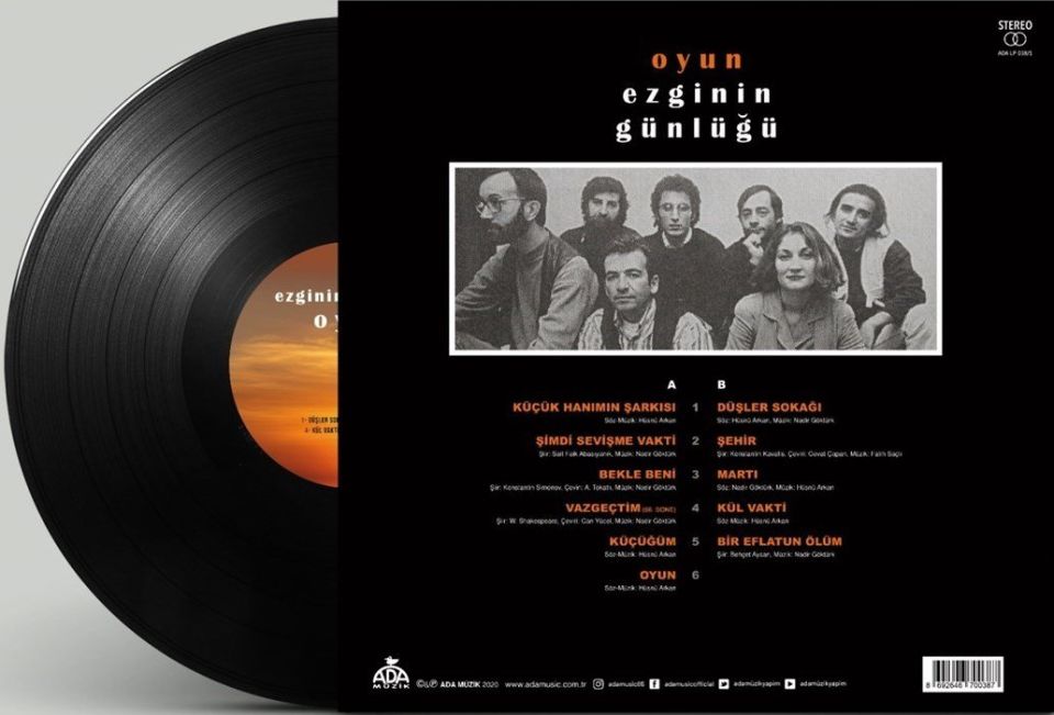 EZGİNİN GÜNLÜĞÜ - OYUN (LP)