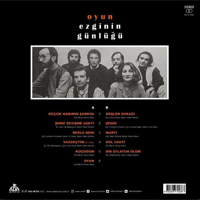 EZGİNİN GÜNLÜĞÜ - OYUN (LP)