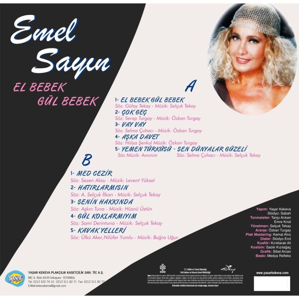 EMEL SAYIN - EL BEBEK GÜL BEBEK (LP)