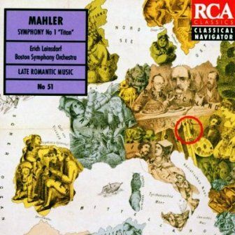 MAHLER - SYMPHONY NO.1  'TITAN' BOSTON SYMPHONY ORCHESTRA LEINSDORF