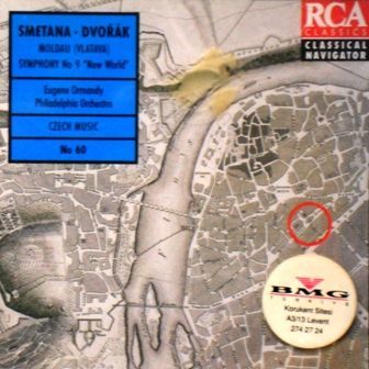 DVORAK - SYMPHONY NO.9 NEW WORLD  ORMANDY-SMETANA MOLDAU (VLATAVA)