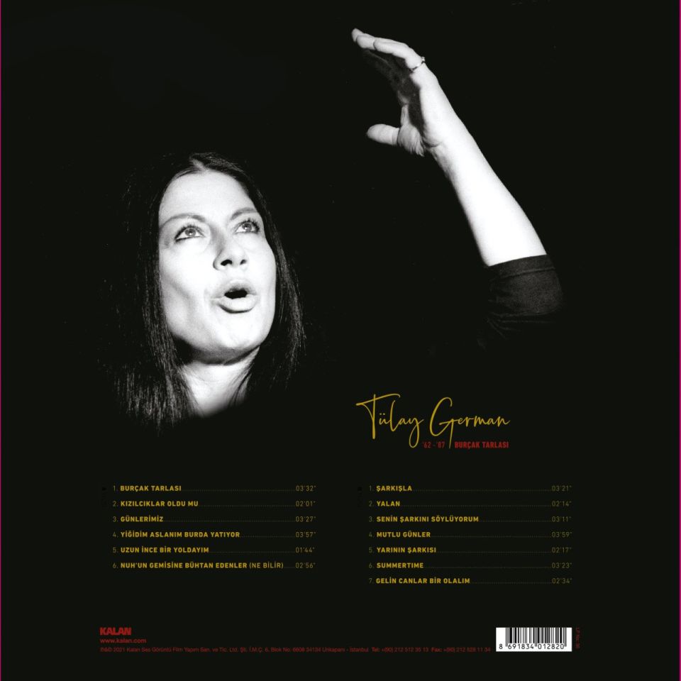 TÜLAY GERMAN - BURÇAK TARLASI (LP) (’62-’87 KAYITLARI)