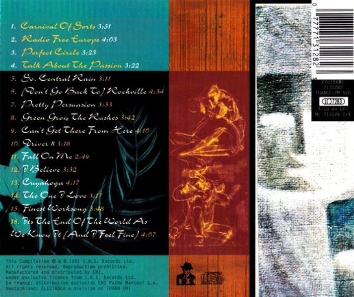 R.E.M. - THE BEST OF R.E.M. (CD) (1991)