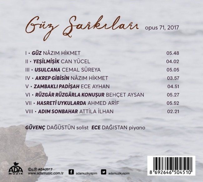 GÜVENÇ DAĞÜSTÜN & ECE DAĞISTAN - FAZIL SAY GÜZ ŞARKILARI