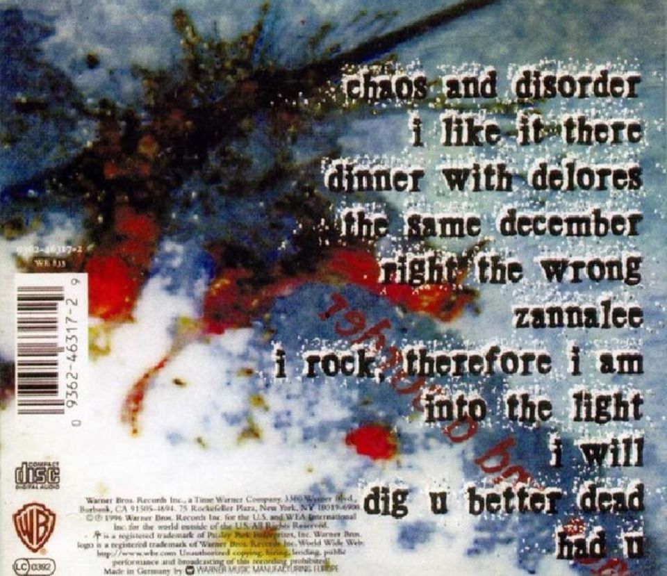 PRINCE - CHAOS AND DISORDER (CD)