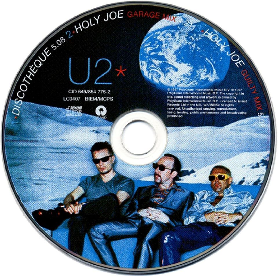 U2 - DISCOTHEQUE (SINGLE-CD)(1997)