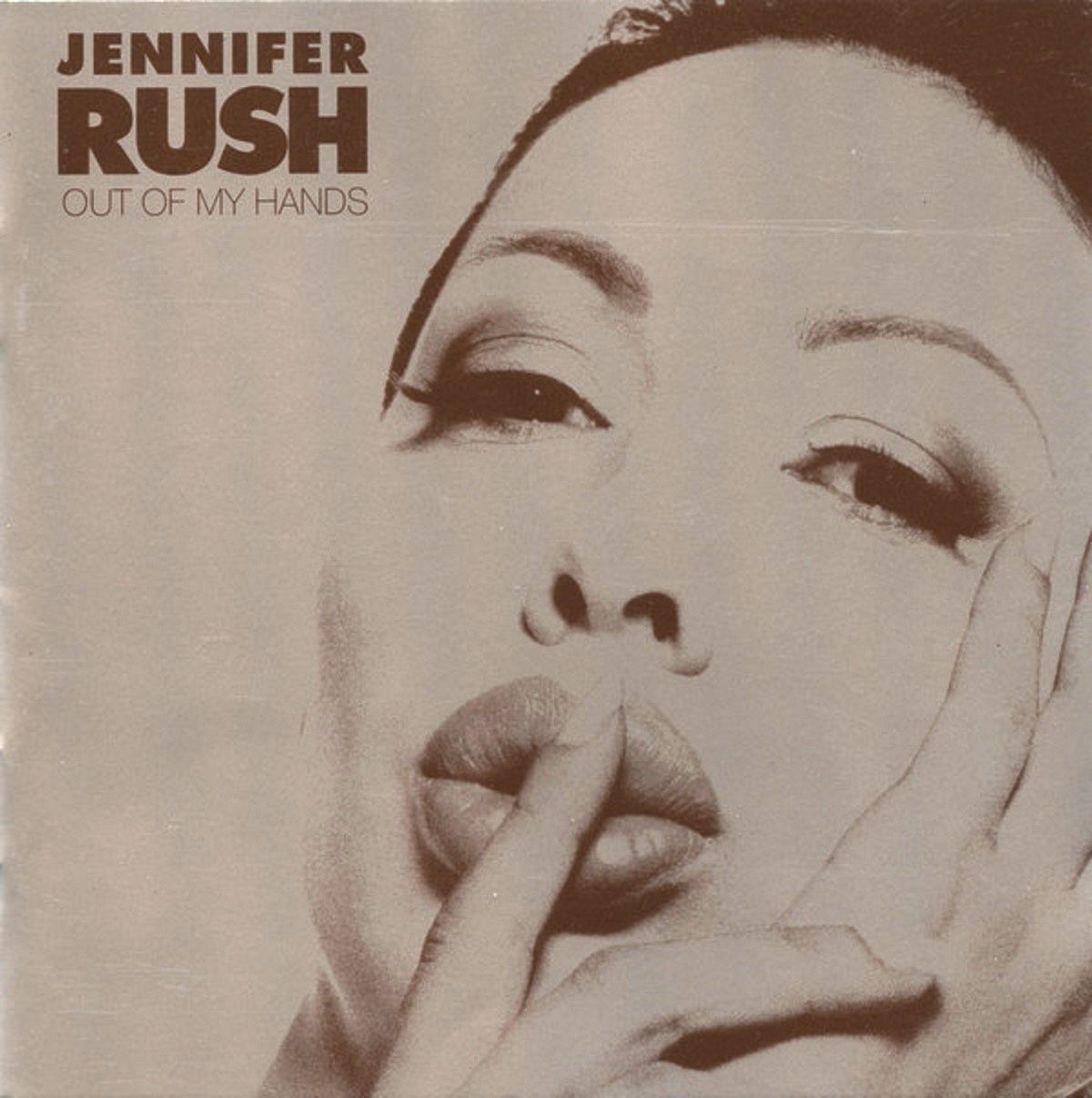 JENNIFER RUSH - OUT OF MY HANDS (CD) (1995)
