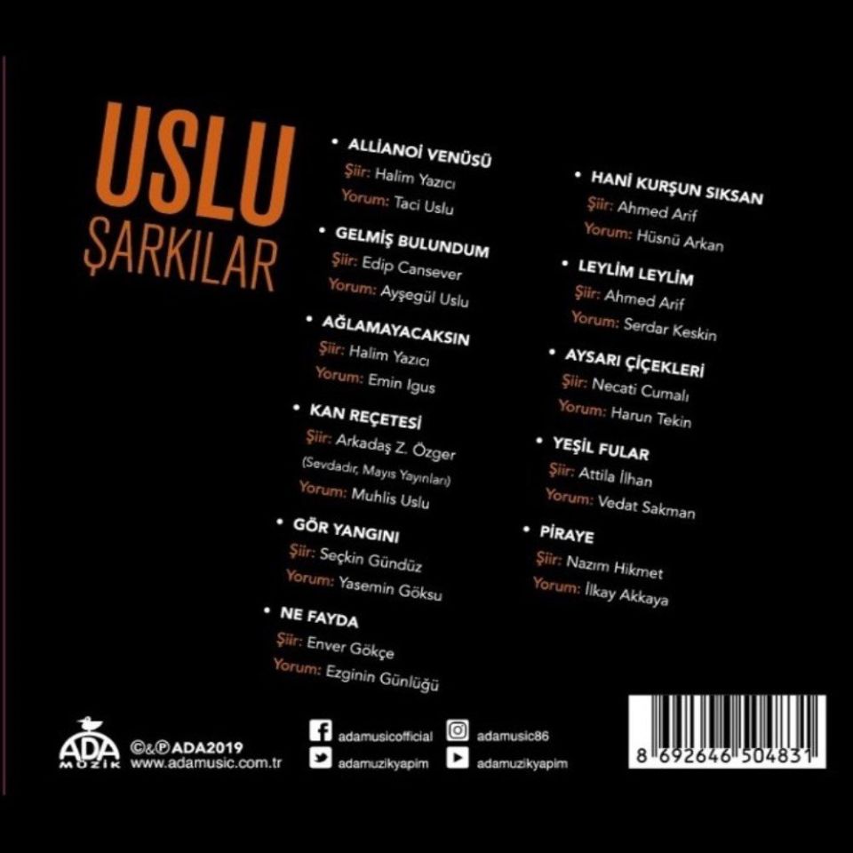 TACİ USLU - USLU ŞARKILAR