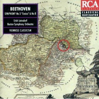 BEETHOVEN LUDWIG VAN - SYMPHONY NO. 3 EROICA & NO.  8 E. LEINSDORF