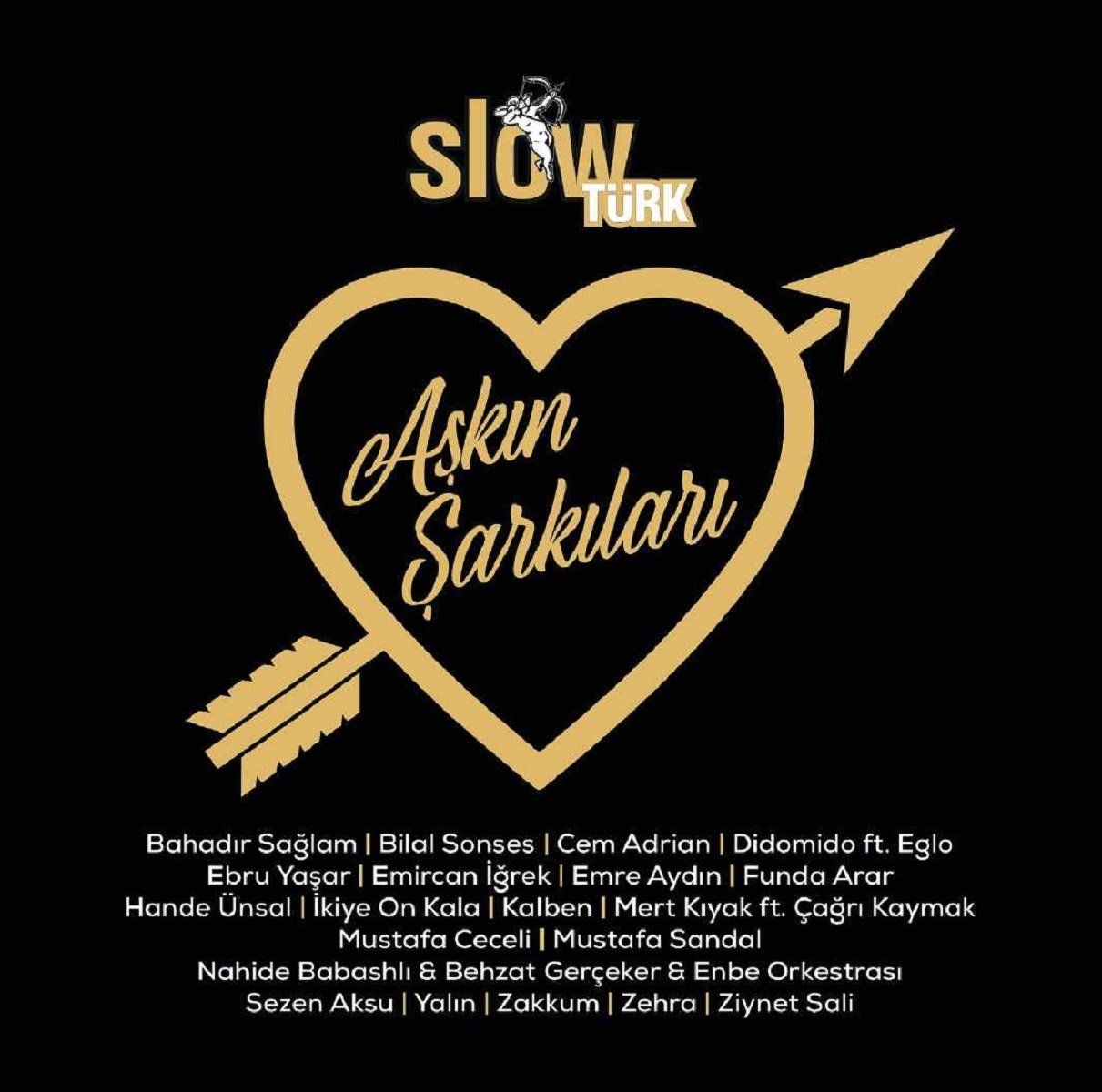 SLOWTÜRK AŞKIN ŞARKILARI 2020 - ÇEŞİTLİ SANATÇILAR (2 CD)