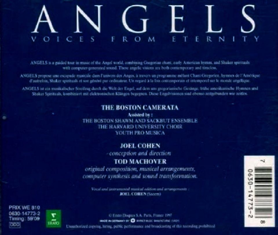 ANGELS - VOICES FROM ETERNITY (CD)(1997)