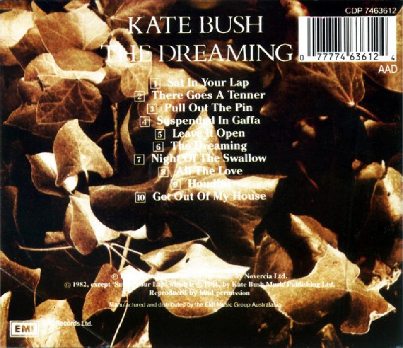 KATE BUSH - THE DREAMING (CD) (1982)