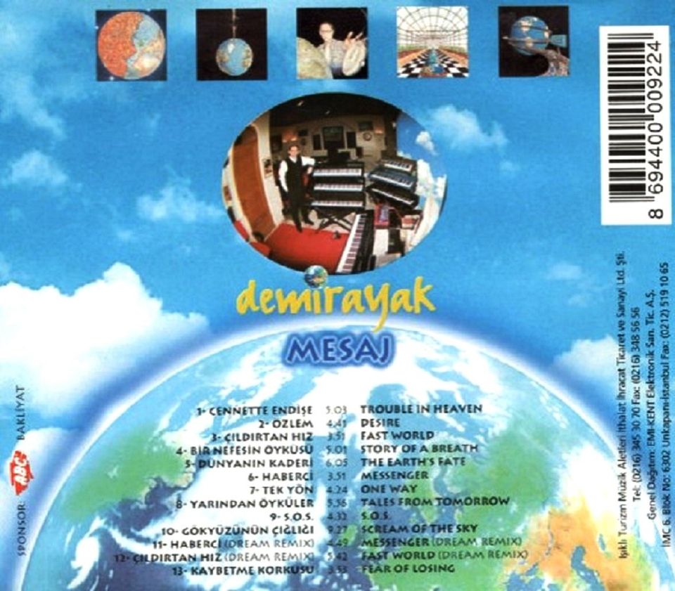 DEMİRAYAK - MESAJ (CD)