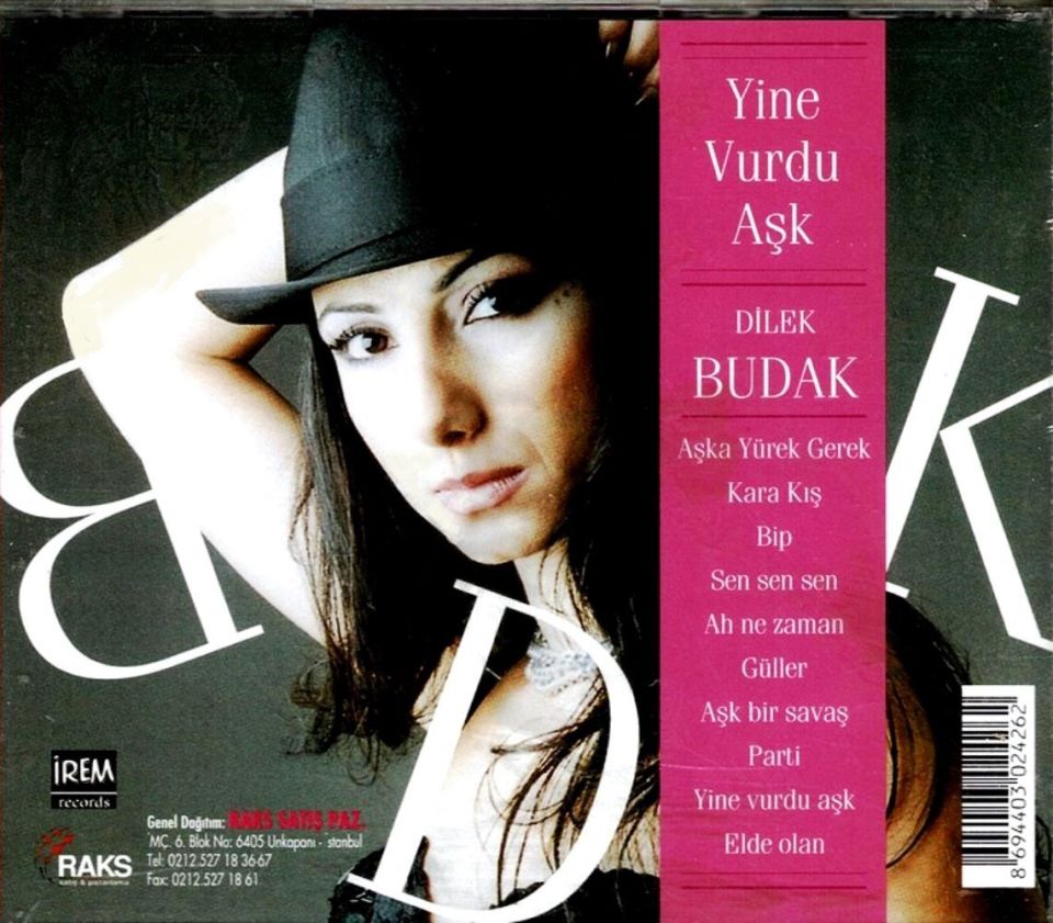 DİLEK BUDAK - YİNE VURDU AŞK (CD)