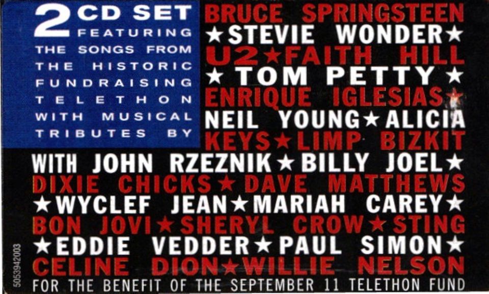 AMERICA A TRIBUTE TO HEROES - VARIOUS (2 CD)
