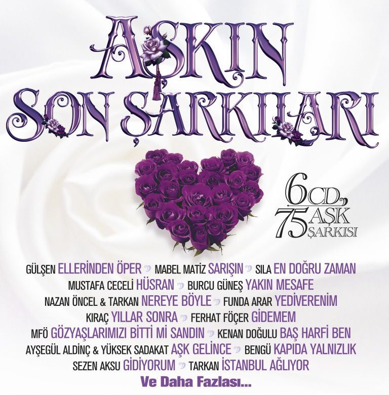AŞKIN SON ŞARKILARI - ÇEŞİTLİ SANATÇILAR ( 6 CD )