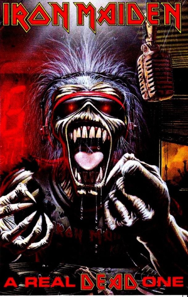 IRON MAIDEN - A REAL DEAD ONE (MC)