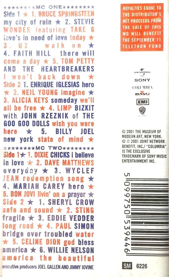 AMERICA A TRIBUTE TO HEREOS - VARIOUS (2 MC) (2001)