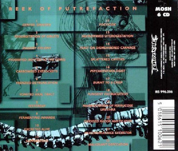 CARCASS - REEK OF PUTREFACTION