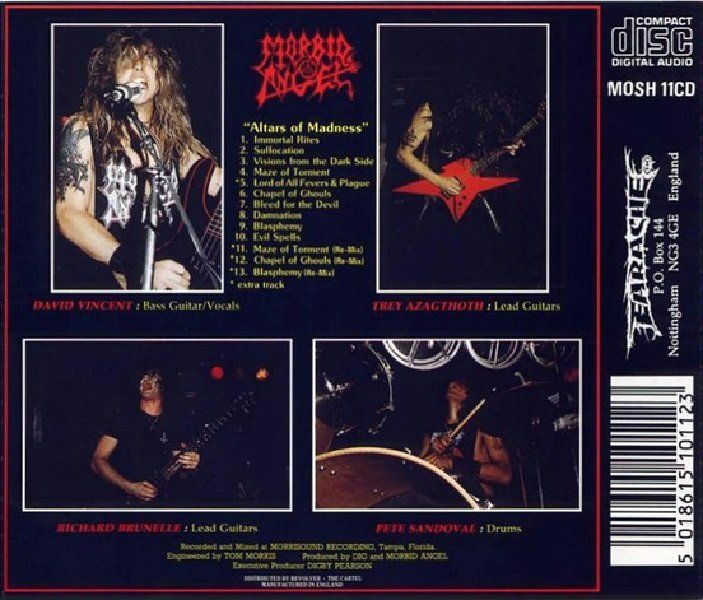 MORBID ANGEL - ALTARS OF MADNESS