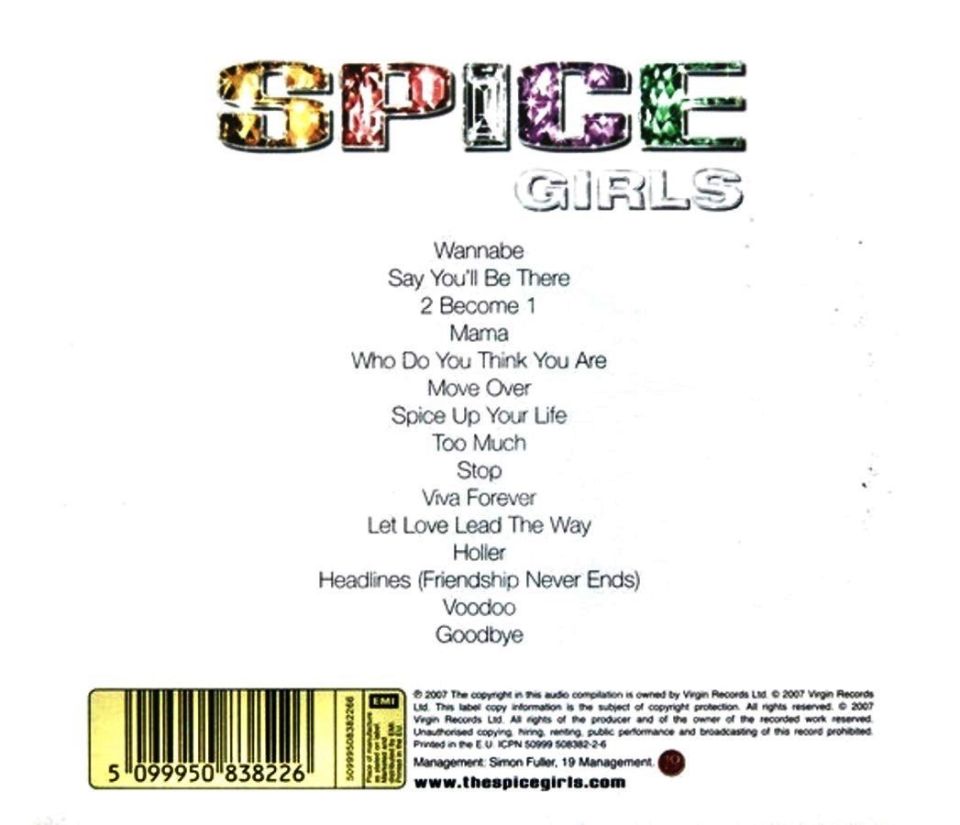 SPICE GIRLS - GREATEST HITS (CD) (2007)
