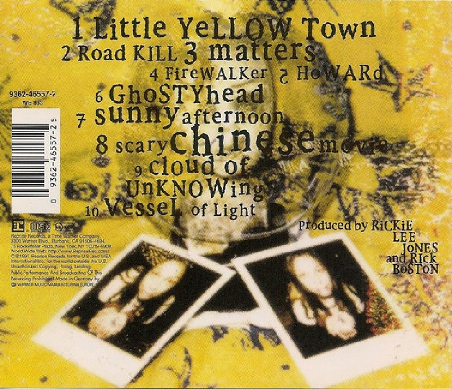 RICKIE LEE JONES - GHOSTYHEAD (CD)(1997)