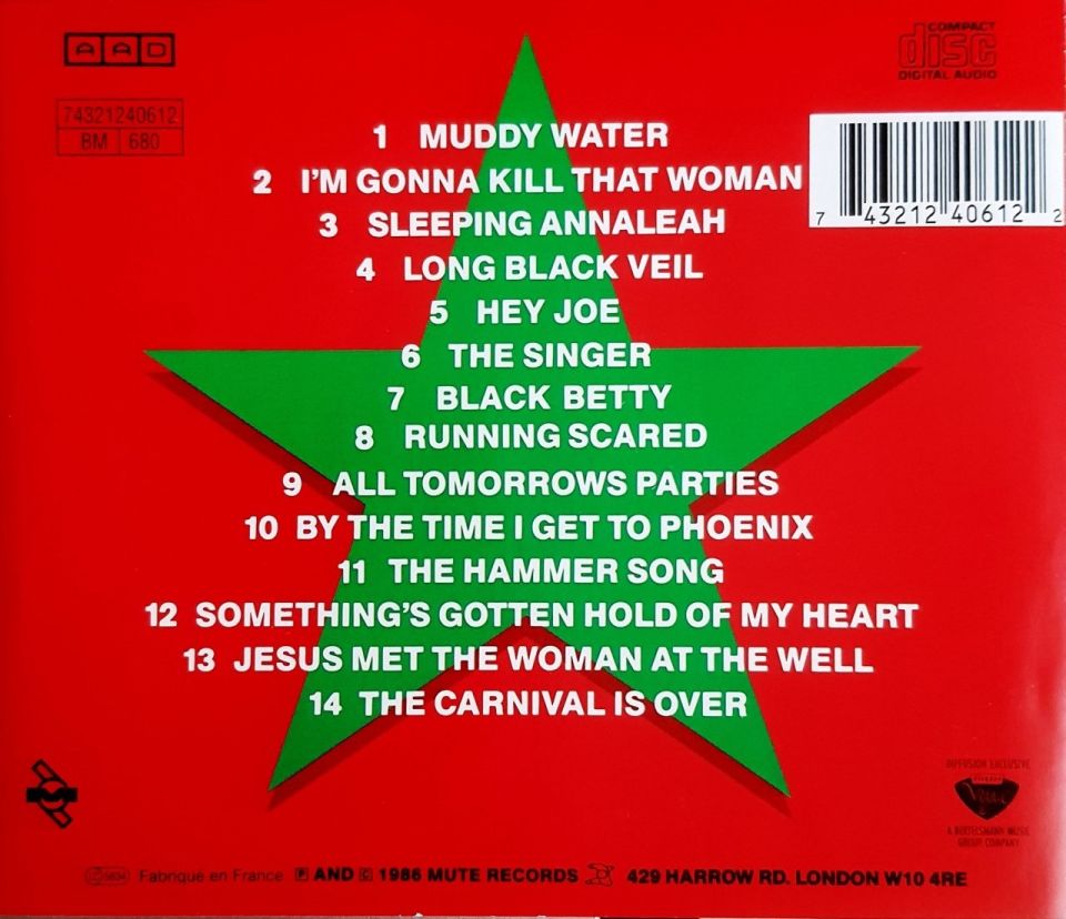 NICK CAVE & THE BAD SEEDS - KICKING AGAINST THE PRICKS (CD) (1986)