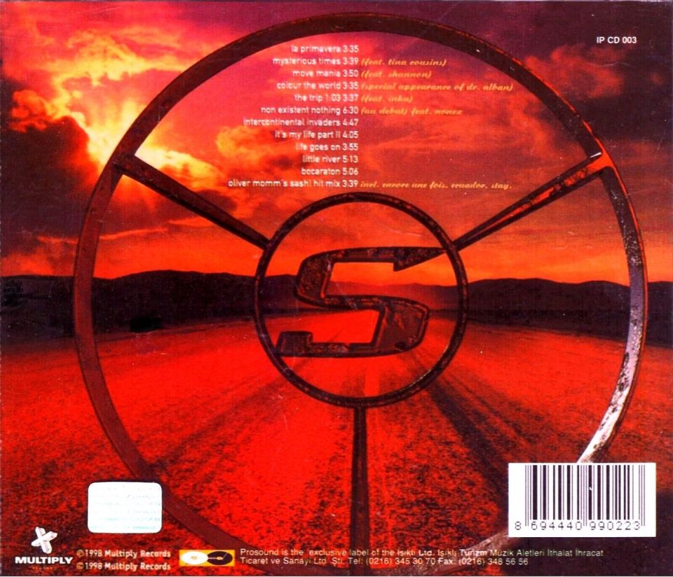 SASH - LIFE GOES ON (CD) (1998)