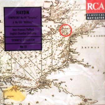 HAYDN JOSEPH - SYMPHONY NO.94 'SURPRISE' & NO.100 'MILITARY' ENGLISH CHAMBER ORCHESTRA  JEAN-FRANCOIS PAILLARD