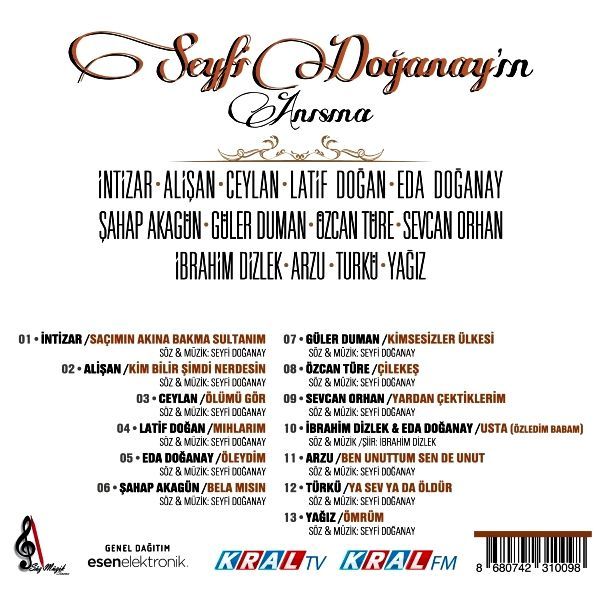 SEYFİ DOĞANAY'IN ANISINA - ÇEŞİTLİ SANATÇILAR