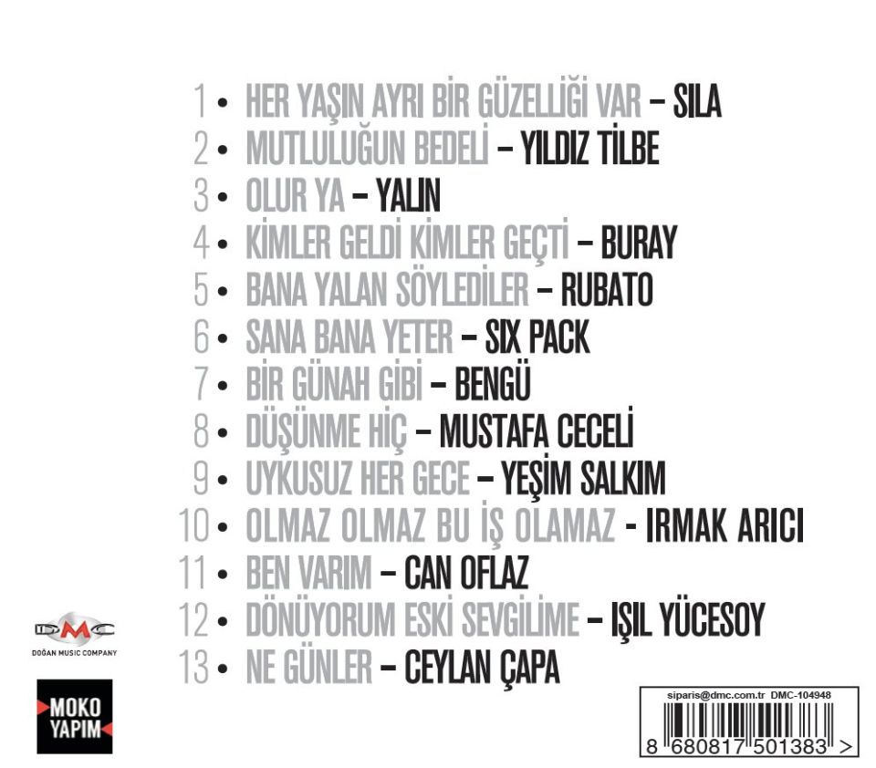 FİKRET ŞENEŞ ŞARKILARI 2 - ÇEŞİTLİ SANATÇILAR