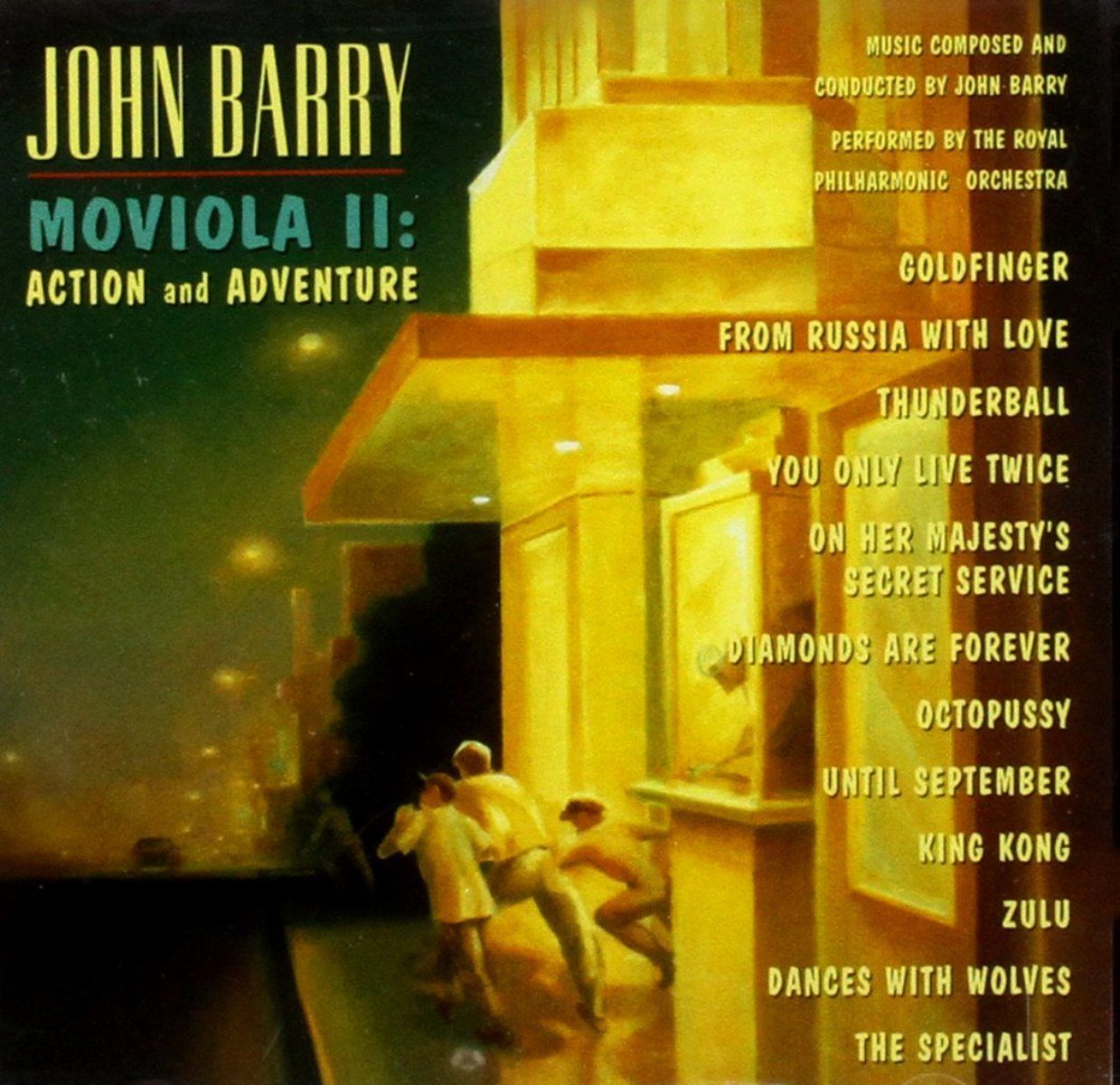 JOHN BARRY MOVIOLA II ACTION AND ADVENTURE - SOUNDTRACK (CD)