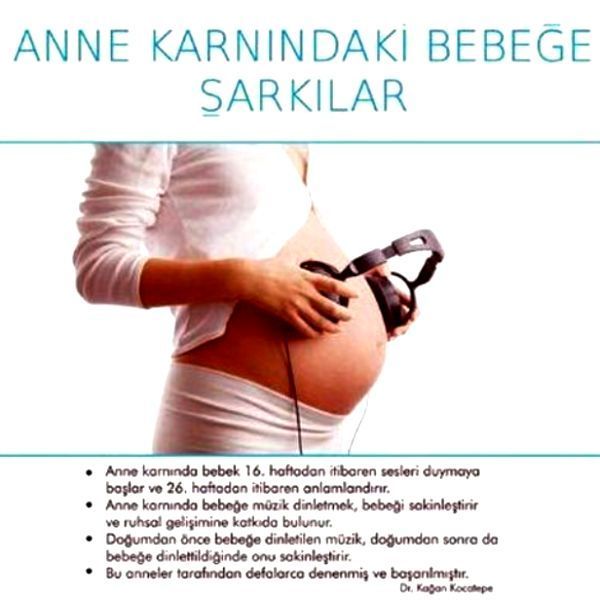 ÇOCUK ŞARKILARI - ANNE KARNINDAKİ BEBEĞE ŞARKILAR