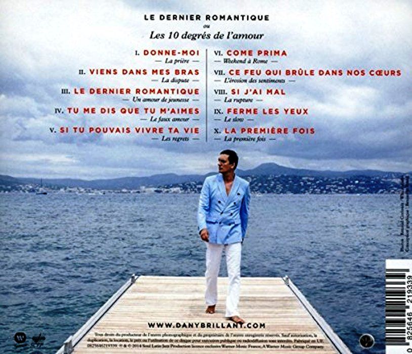 DANY BRILLANT - LE DERNIER ROMANTIQUE