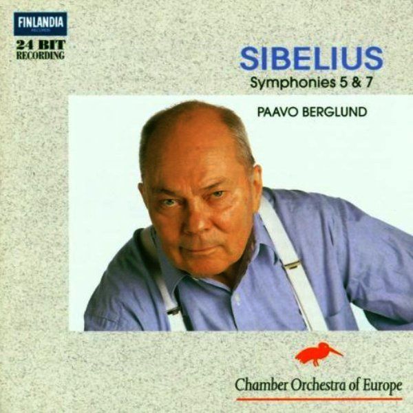 SIBELIUS - SYMPHONIES 5 & 7 CHAMBER ORCHESTRA OF EUROPE PAAVO BERGLUND