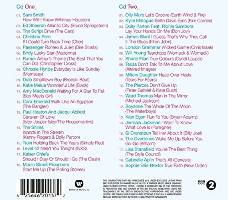 BBC Radio 2 SOUNDS OF THE 80s - VARIOUS ARTISTS