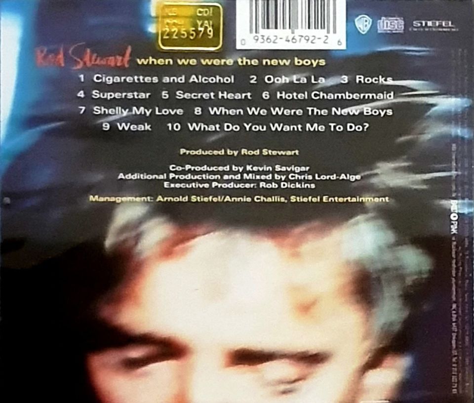 ROD STEWART - WHEN WE WERE THE NEW BOYS (CD)(1998)